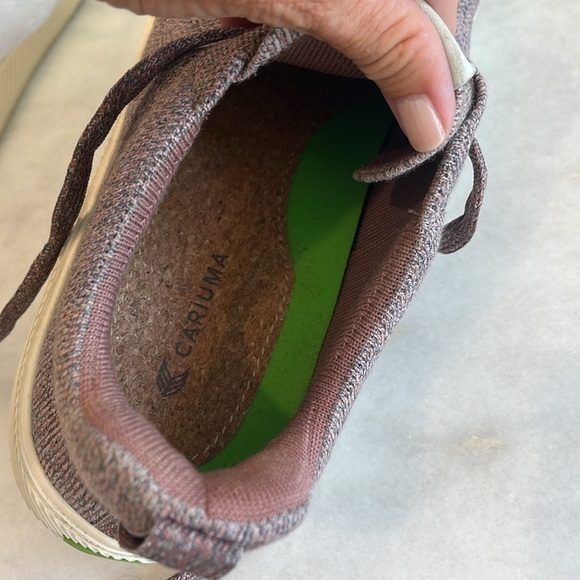 Cariuma IBI Low Stone Blush Knit Sneaker Show Women's Size 12 - Picture 10 of 11